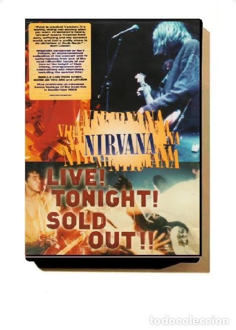 V&iacute;deos y DVD Musicales: [DVD]. NIRVANA. LIVE TONIGHT SOLD OUT.
