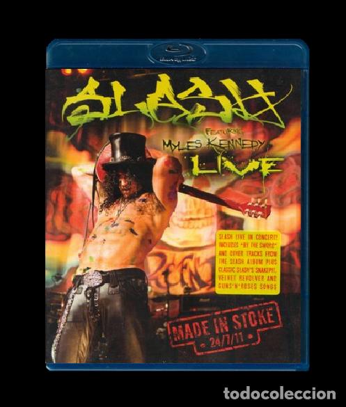 V&iacute;deos y DVD Musicales: [BLU-RAY]. SLASH. LIVE. FEATURING MYLES KENNEDY. MADE IN STOKE [24.7.2011].