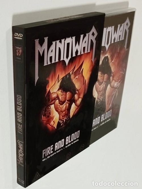 Musikvideos und DVDs: [DOBLE DVD]. MANOWAR. FIRE AND BLOOD. HELL ON EARTH PART II. LIVE IN BRAZIL.