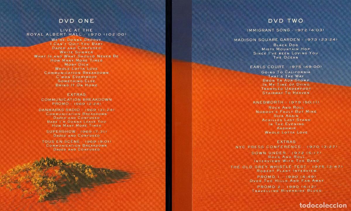 V&iacute;deos y DVD musicales: [DOBLE DVD]. LED ZEPPELIN. DVD. - Foto 5