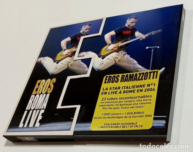 V&iacute;deos y DVD Musicales: [DOBLE DVD]. EROS RAMAZOTTI. ROMA LIVE.