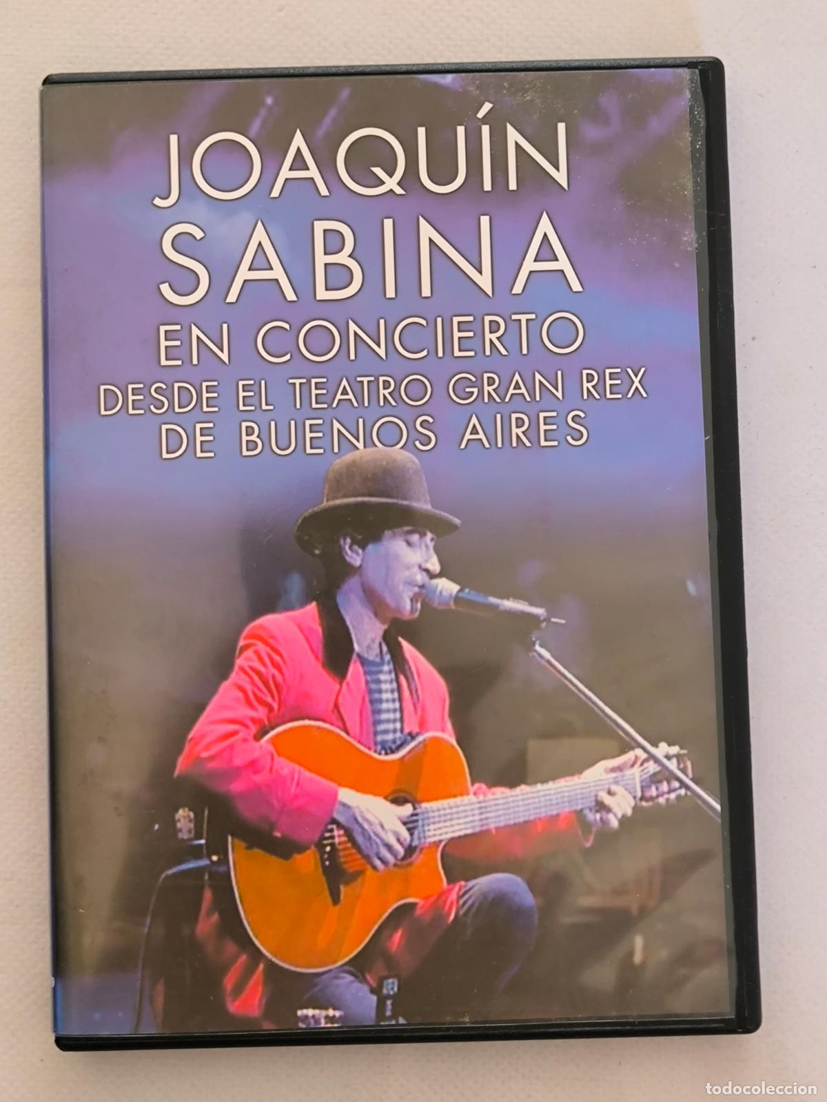 V&iacute;deos y DVD Musicales: DVD JOAQUIN SABINA EN CONCIERTO - DESDE EL TEATRO GRAN REX DE BUENOS AIRES (319)