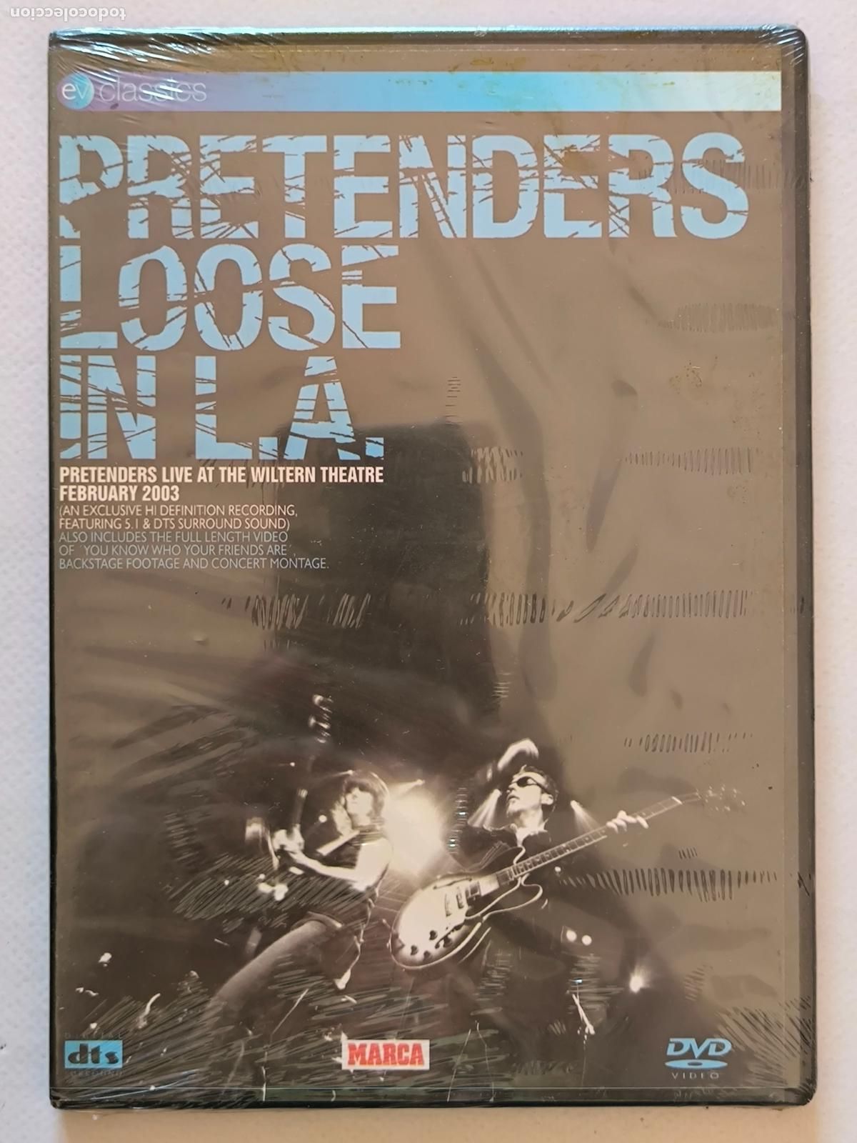 V&iacute;deos y DVD Musicales: DVD PRETENDERS - LOOSE IN L.A - LIVE AT THE WILTERN THEATRE - CAJA SLIM - NUEVO, PRECINTADO (6E)