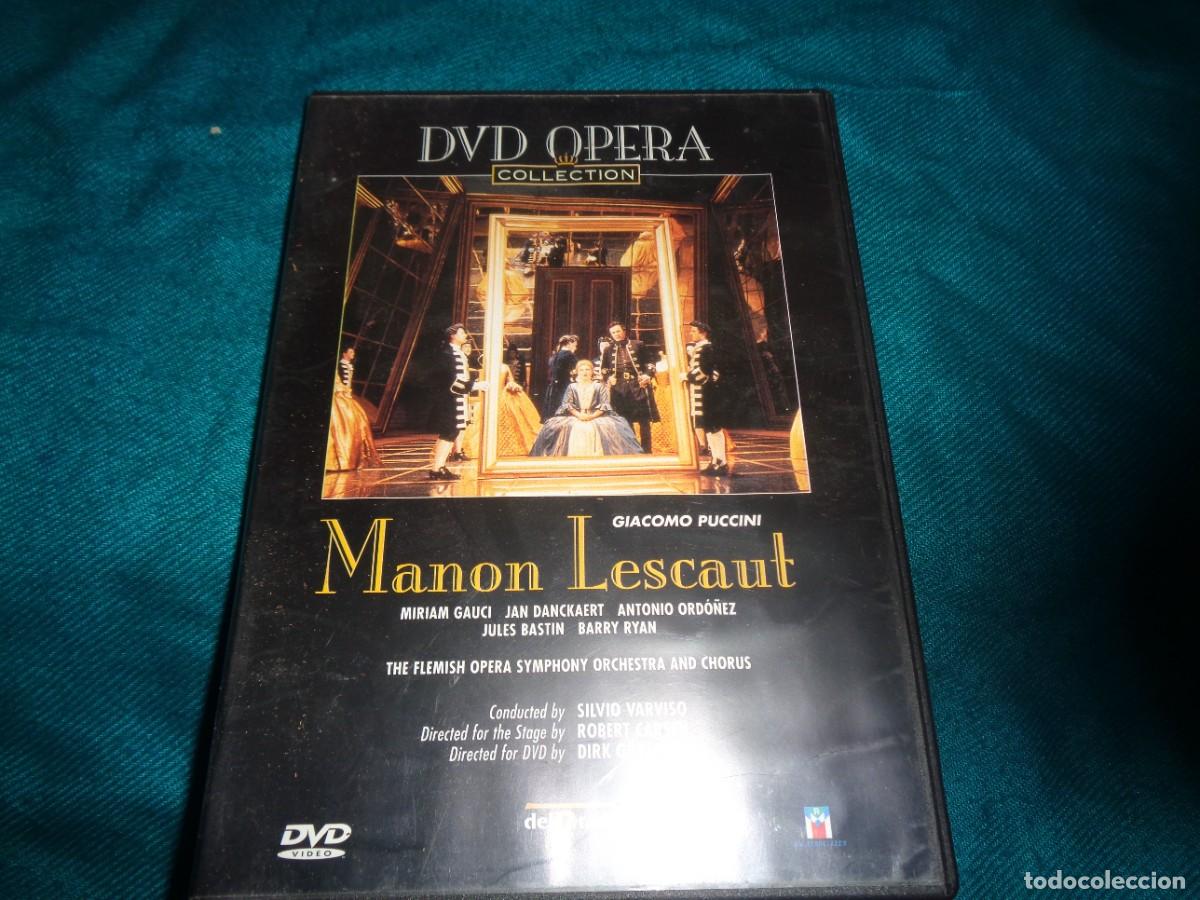 V&iacute;deos y DVD Musicales: GIACOMO PUCCINI. MANON LESCAUT. DVD OPERA. DELPRADO. DVD