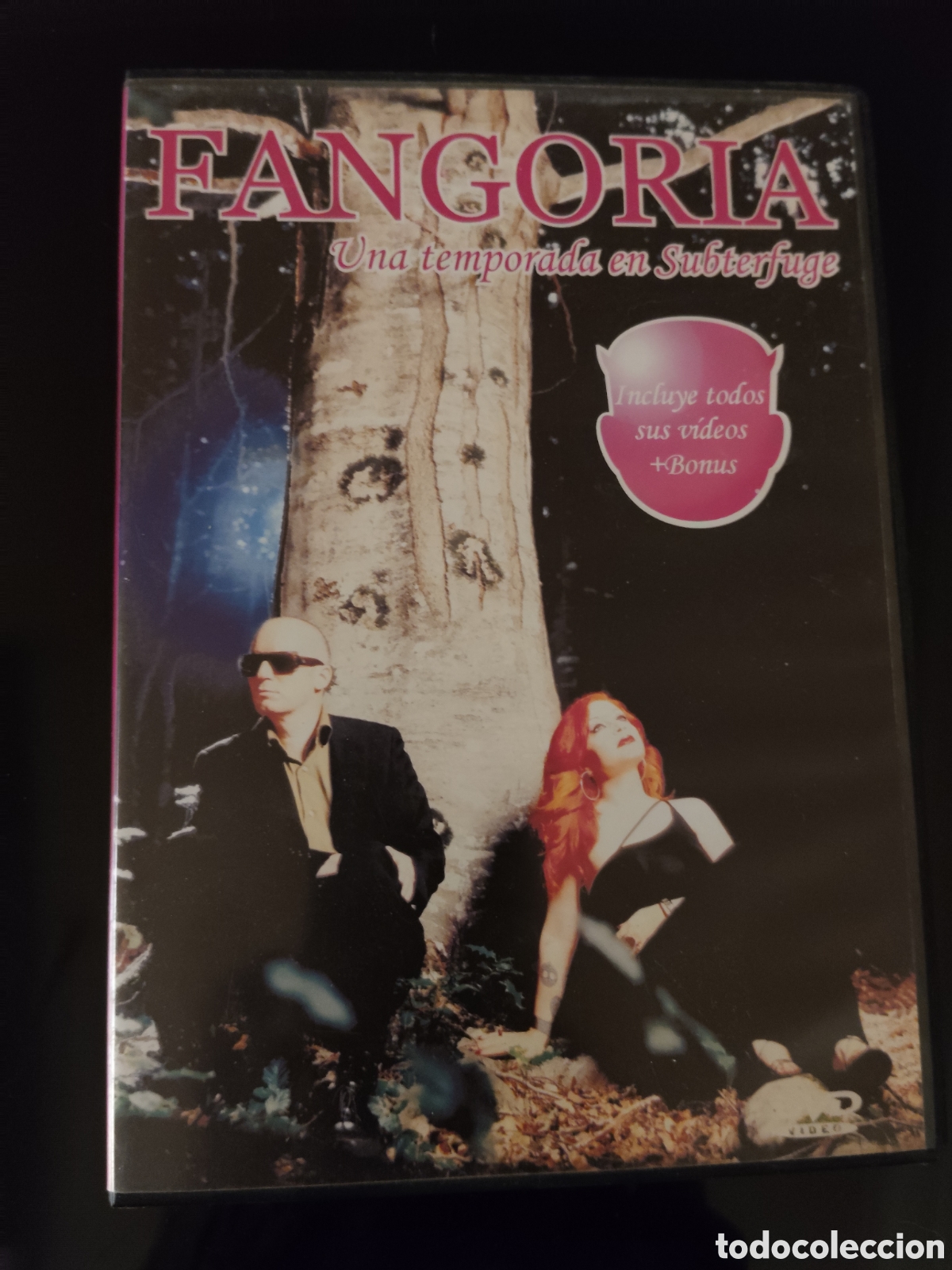 V&iacute;deos y DVD Musicales: FANGORIA 'Una Temporada En Subterfuge' DVD Videoclips 2004 En mi prisi&oacute;n Electricistas Alaska
