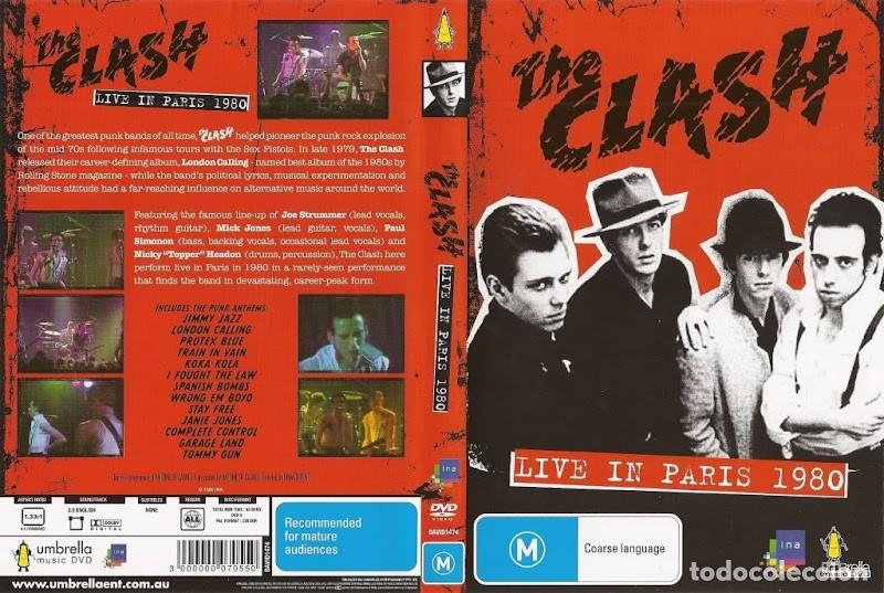 V&iacute;deos y DVD Musicales: THE CLASH. PARIS 1980. DVD.