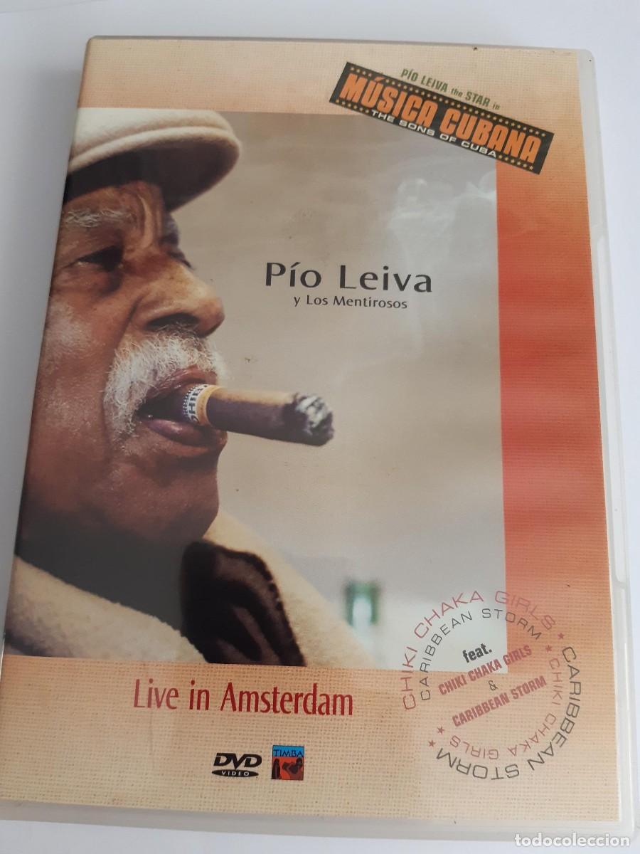 V&iacute;deos y DVD Musicales: PIO LEIVA Y LOS MENTIROSOS MUSICA CUBANA DVD LIVE IN AMSTERDAM