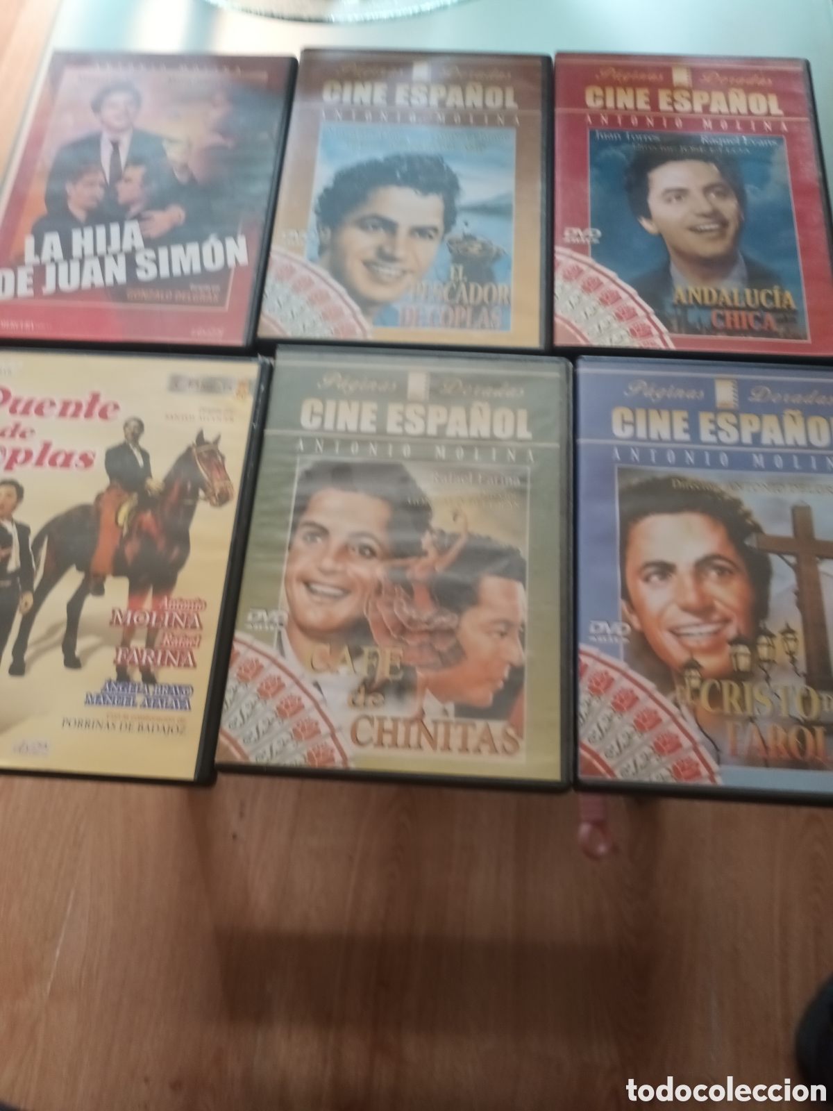 V&iacute;deos y DVD Musicales: COLECCI&Oacute;N DE 6 DVD'S CINE ESPA&Ntilde;OL ANTONIO MOLINA