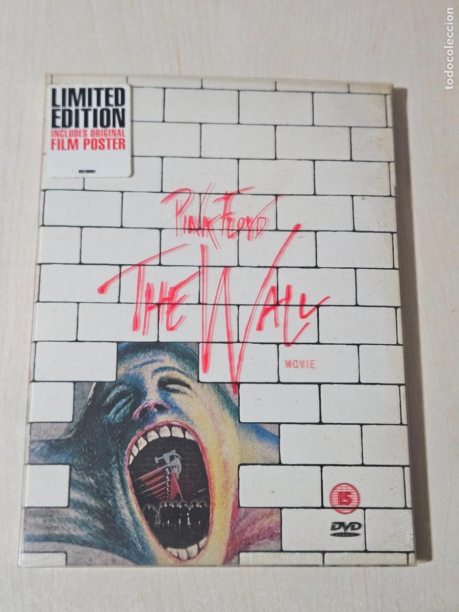 V&iacute;deos y DVD Musicales: PINK FLOYD, DVD THE WALL MOVIE. LIMITED EDITION NO CONTIENE POSTER