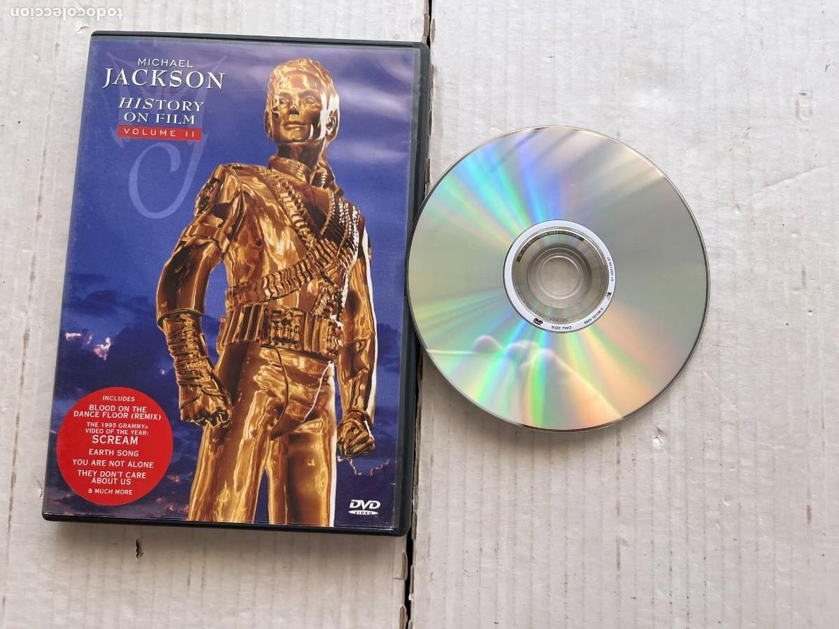 V&iacute;deos y DVD Musicales: MICHAEL JACKSON HISTORY ON FILM VOLUME II 2 - DVD MUSICAL KREATEN