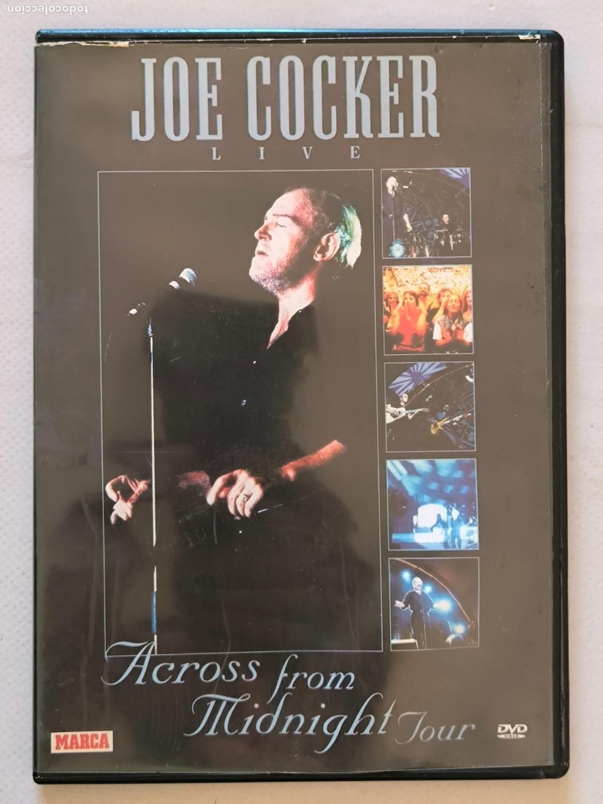 V&iacute;deos y DVD Musicales: DVD JOE COCKER LIVE - ACROSS FROM MIDNIGHT TOUR - CAJA SLIM (6I)