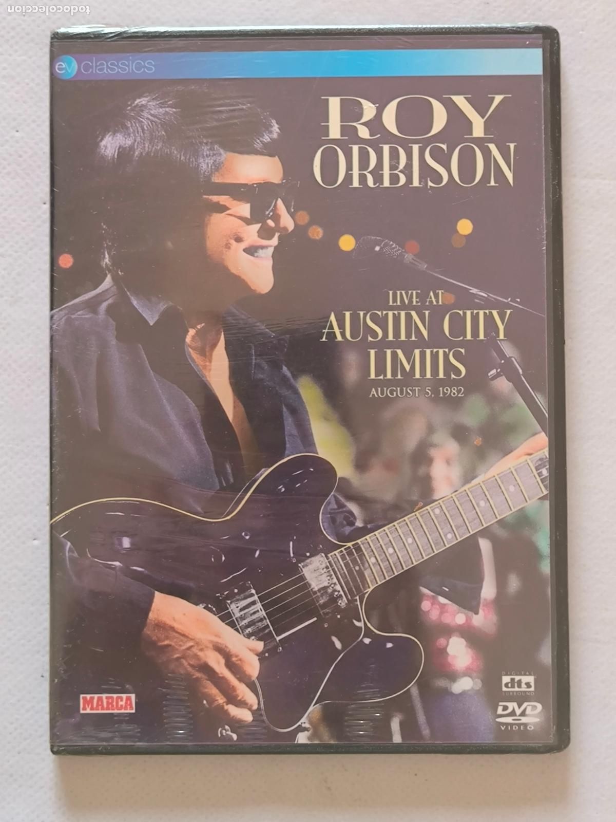 V&iacute;deos y DVD Musicales: DVD ROY ORBISON - LIVE AT AUSTIN CITY LIMITS - AUGUST 5, 1982 - CAJA SLIM - NUEVO, PRECINTADO (6L)