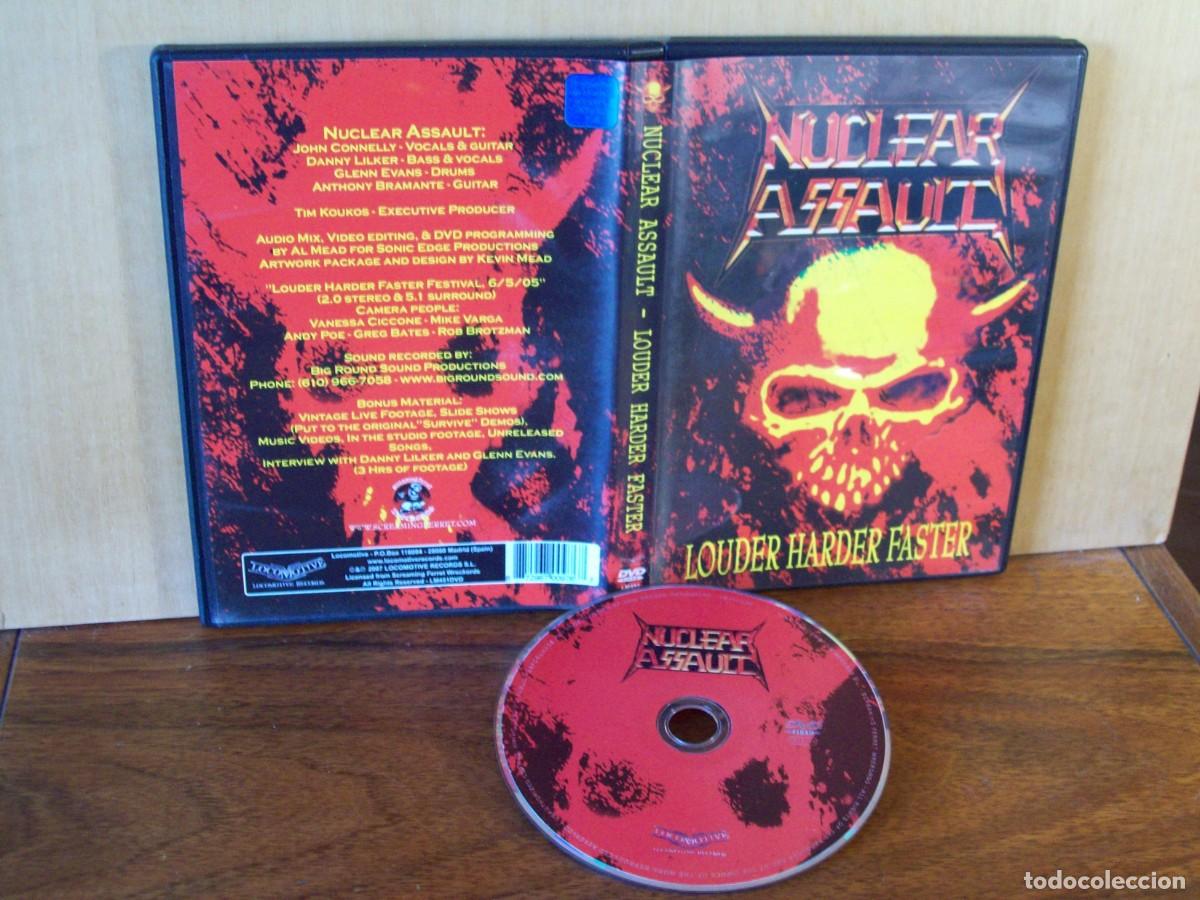 V&iacute;deos y DVD Musicales: NUCLEAR ASSAULT - LOUDER GARDER FASTER - DVD VIDEO MUSICAL