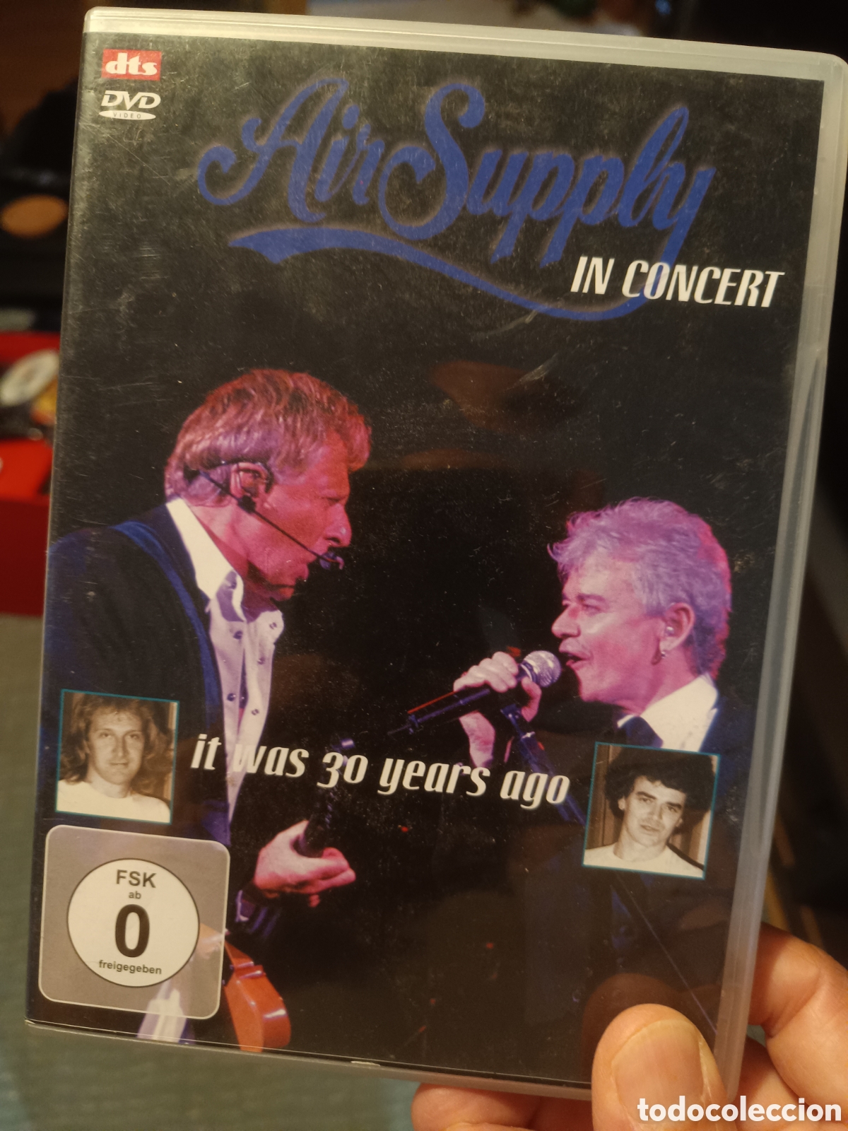 V&iacute;deos y DVD Musicales: Air Supply In Concert (DVD)