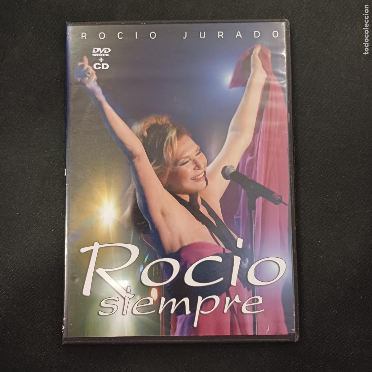 V&iacute;deos y DVD Musicales: ROCIO JURADO/ROCIO SIEMPRE/DVD+CD 2 DISCOS CAJA SLIM.