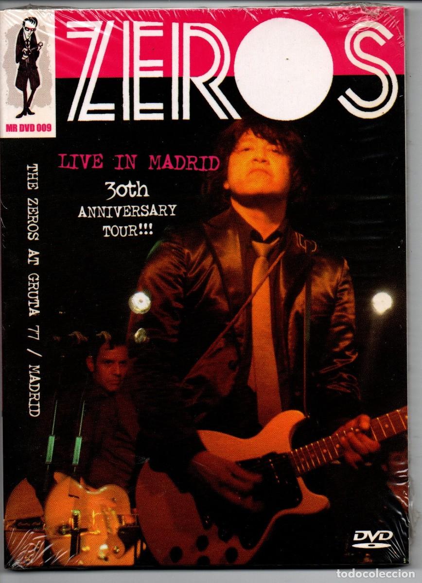 V&iacute;deos e DVD Musicais: THE ZEROS Live in Madrid - DVD DIGIPACK - PRECINTADO - PAL + NTSC - PRECITADO