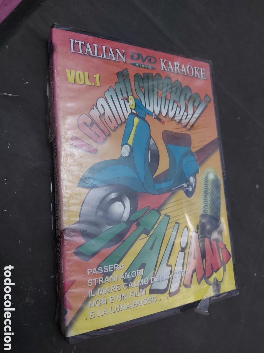 V&iacute;deos y DVD Musicales: KARAOKE ITALIANO GRAND SUCCESS