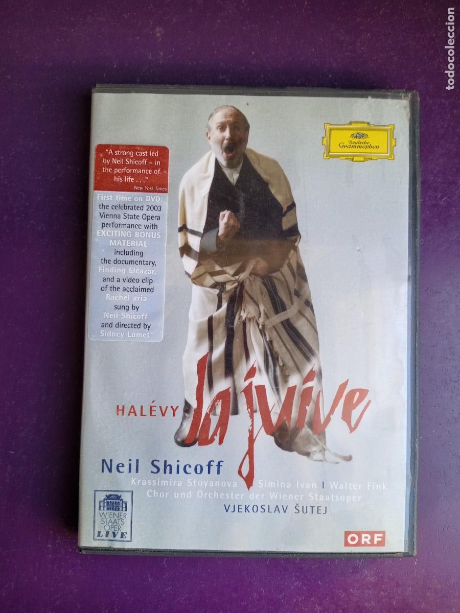 V&iacute;deos y DVD Musicales: LA JUIVE - HALEVY - NEIL SHICOFF - DOBLE DVD + LIBRETO (EN ALEMAN) DEUTSCHE 2004 - OPERA