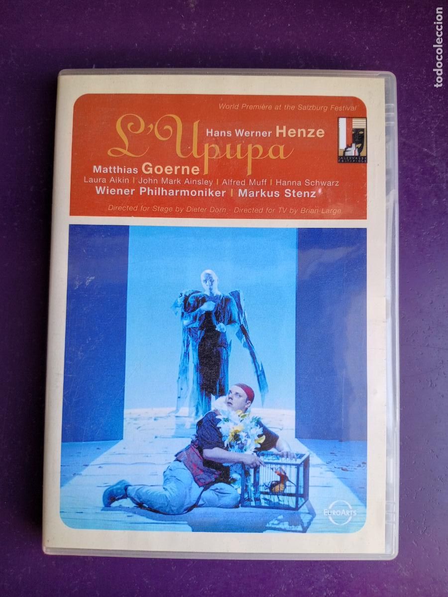 V&iacute;deos y DVD Musicales: L'Upupa - Henze - DVD + LIBRETO EN INGLES Y ALEMAN - EUROARTS 2003 - OPERA - LAURA AIKIN