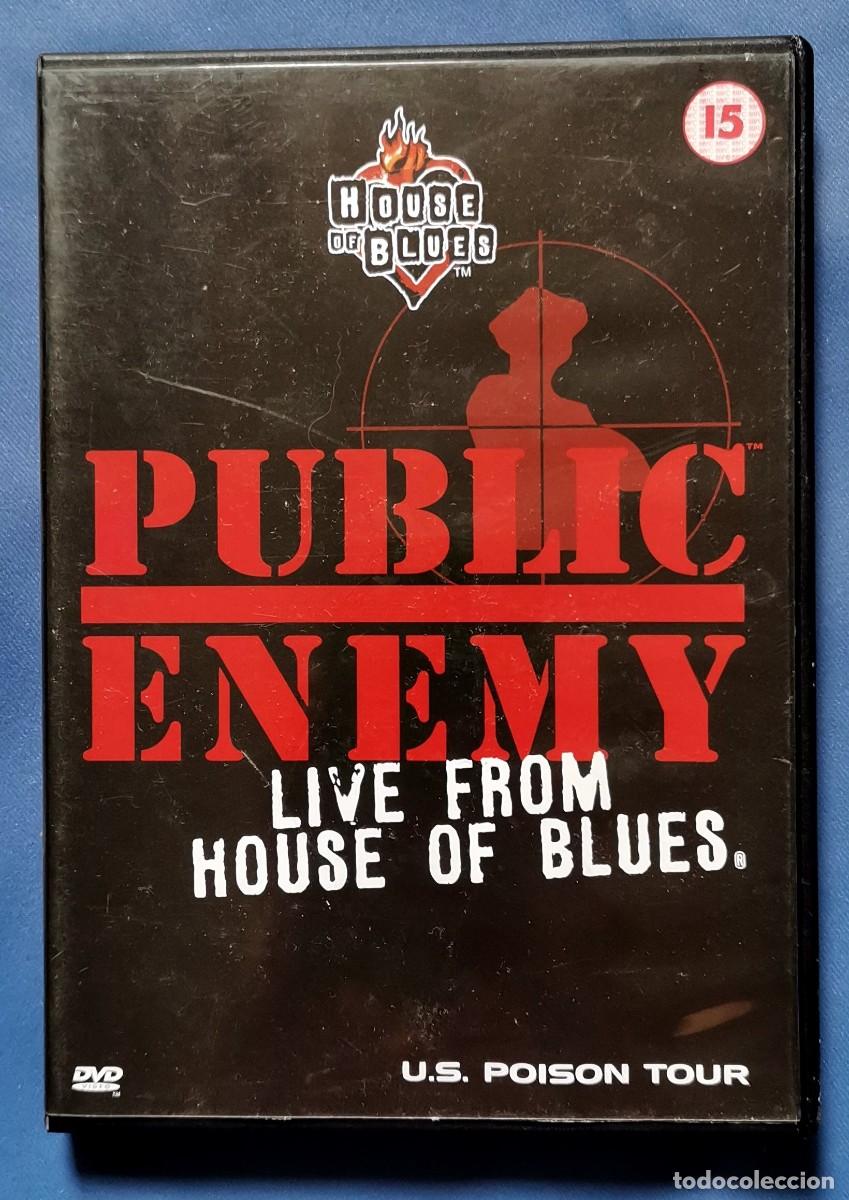 V&iacute;deos y DVD Musicales: Public Enemy &ndash; Live From House Of Blues (US Poison Tour) DVD UK 2001 libreto incl.