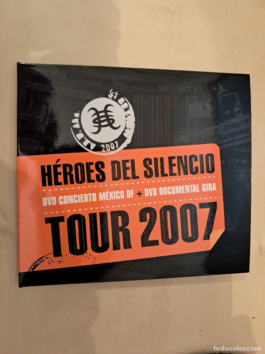 V&iacute;deos y DVD Musicales: H&eacute;roes del Silencio , Tour 2007 , 2xDVD . Impecable . Pop Rock Nacional