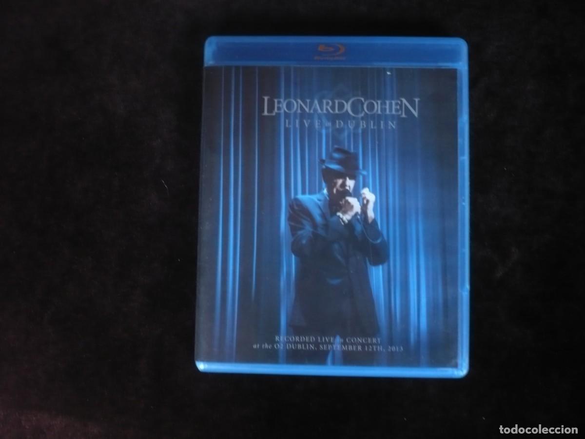 V&iacute;deos y DVD Musicales: leonard cohen - live in dublin - bluray como nuevo con librito