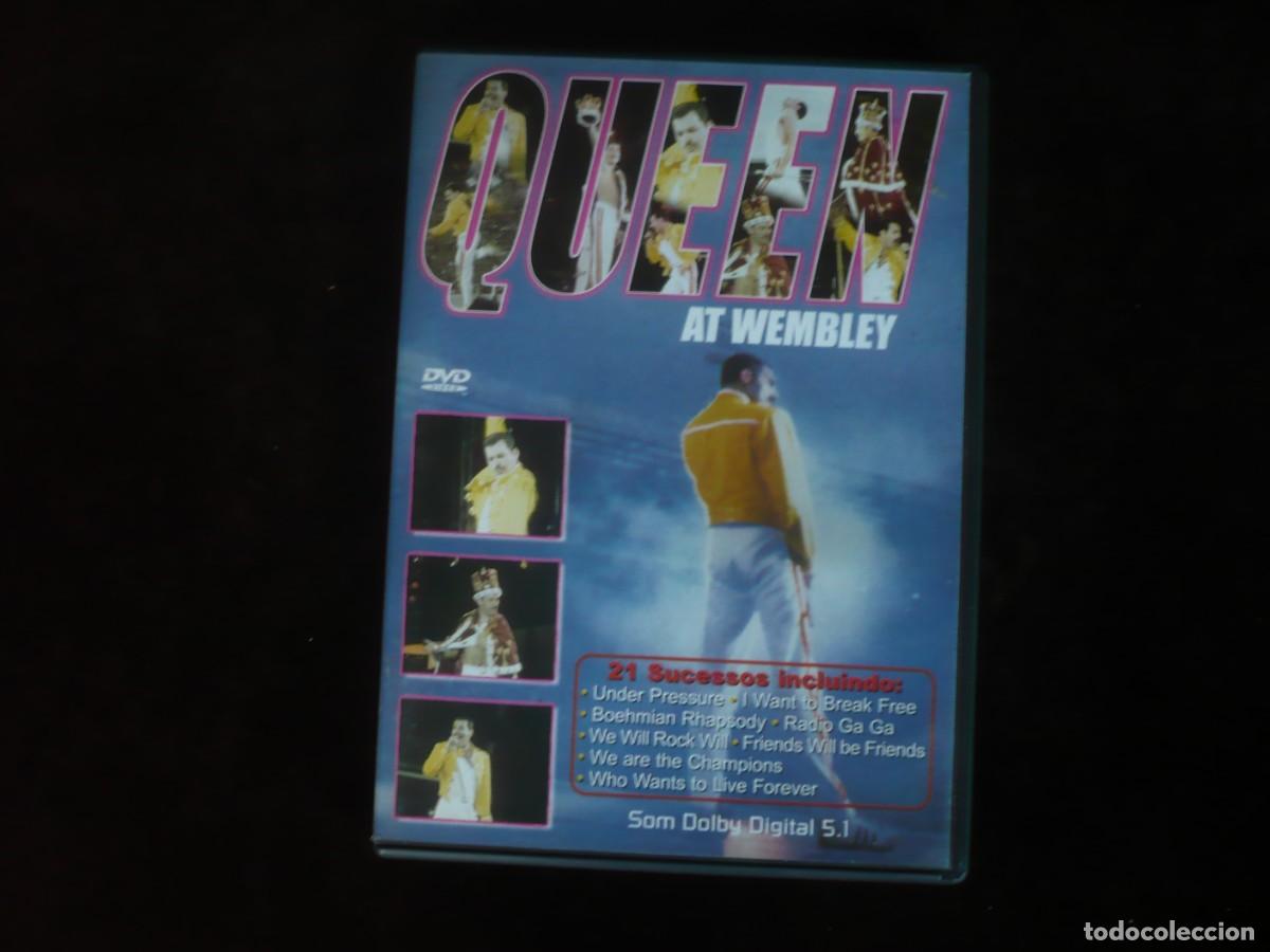 V&iacute;deos y DVD Musicales: queen at wembley - dvd como nuevo