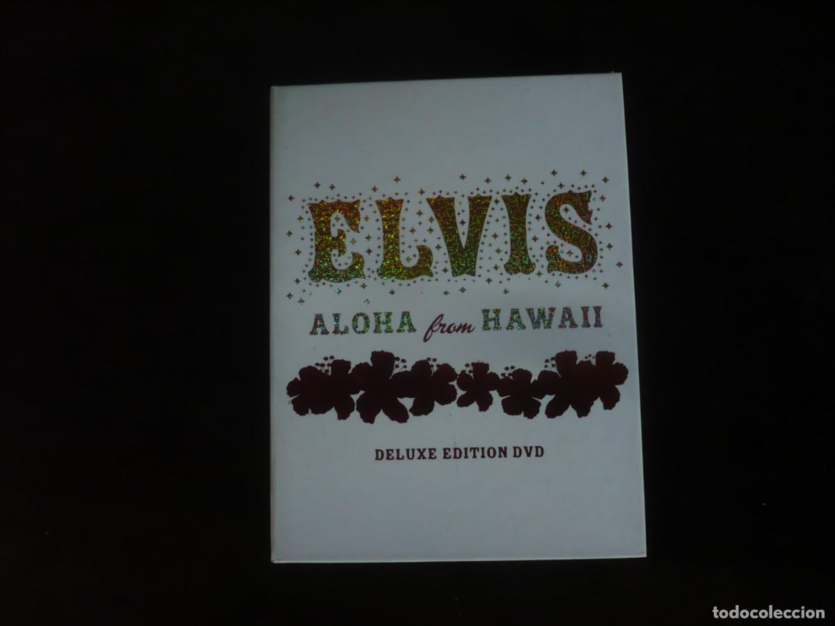 V&iacute;deos y DVD Musicales: elvis aloha from havaii - con 2 dvd + librito como nuevos