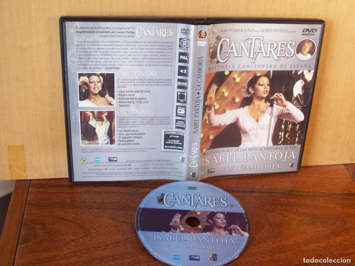 V&iacute;deos y DVD Musicales: ISABEL PANTOJA + LA CAMBORIA - HISTORIA CANCIONERA ESPA&Ntilde;OLA CANTARES - DVD VIDEO MUSICAL