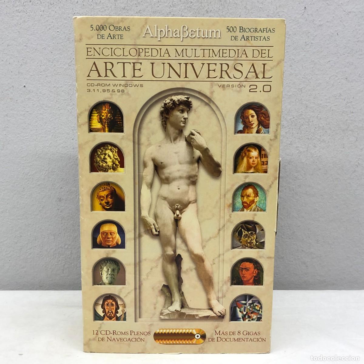 V&iacute;deos y DVD Musicales: ENCICLOPEDIA MULTIMEDIA DEL ARTE UNIVERSAL - 11 CD-ROMS - FALTA 1 DE LOS 12 - RAR&Iacute;SIMO / 1228