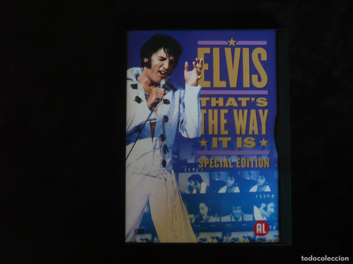 V&iacute;deos y DVD Musicales: elvis - that's the way it is special edition - dvd como nuevo