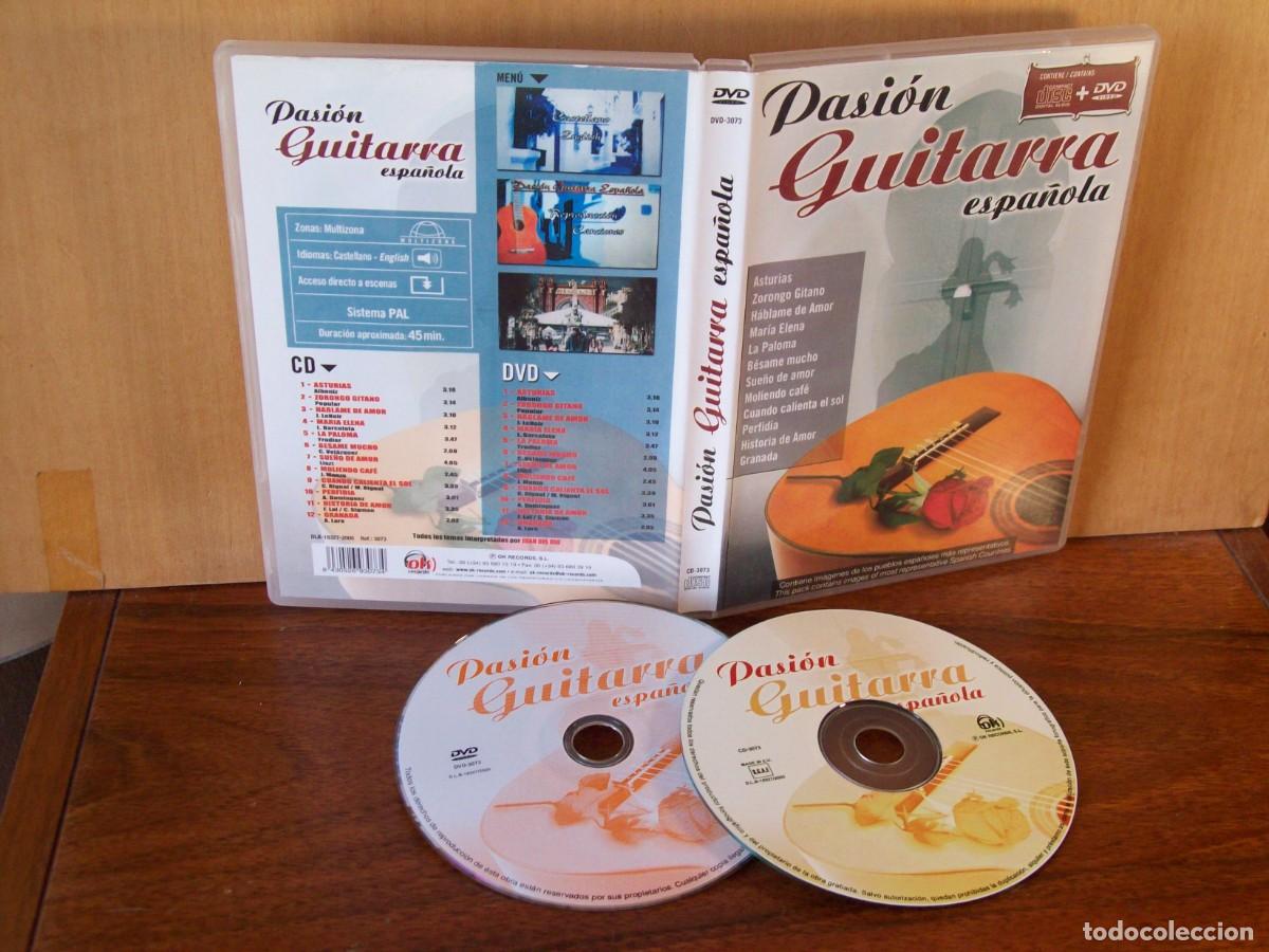 V&iacute;deos y DVD Musicales: PASION GUITARRA ESPA&Ntilde;OLA - CD + DVD CONTIENE IMAGENES PUEBLOS MAS REPRESENTATIVOS