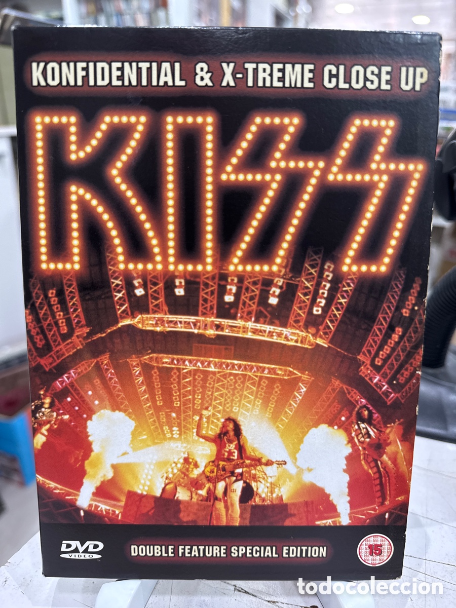 V&iacute;deos y DVD Musicales: Kiss - Konfidential & X - Treme Close Up (DVD)