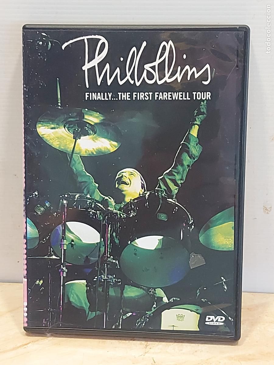 V&iacute;deos y DVD Musicales: PHIL COLLINS | FINALLY... THE FIRST FAREWELL TOUR | DVD CONCIERTO EN DIRECTO | WARNER | LUJO