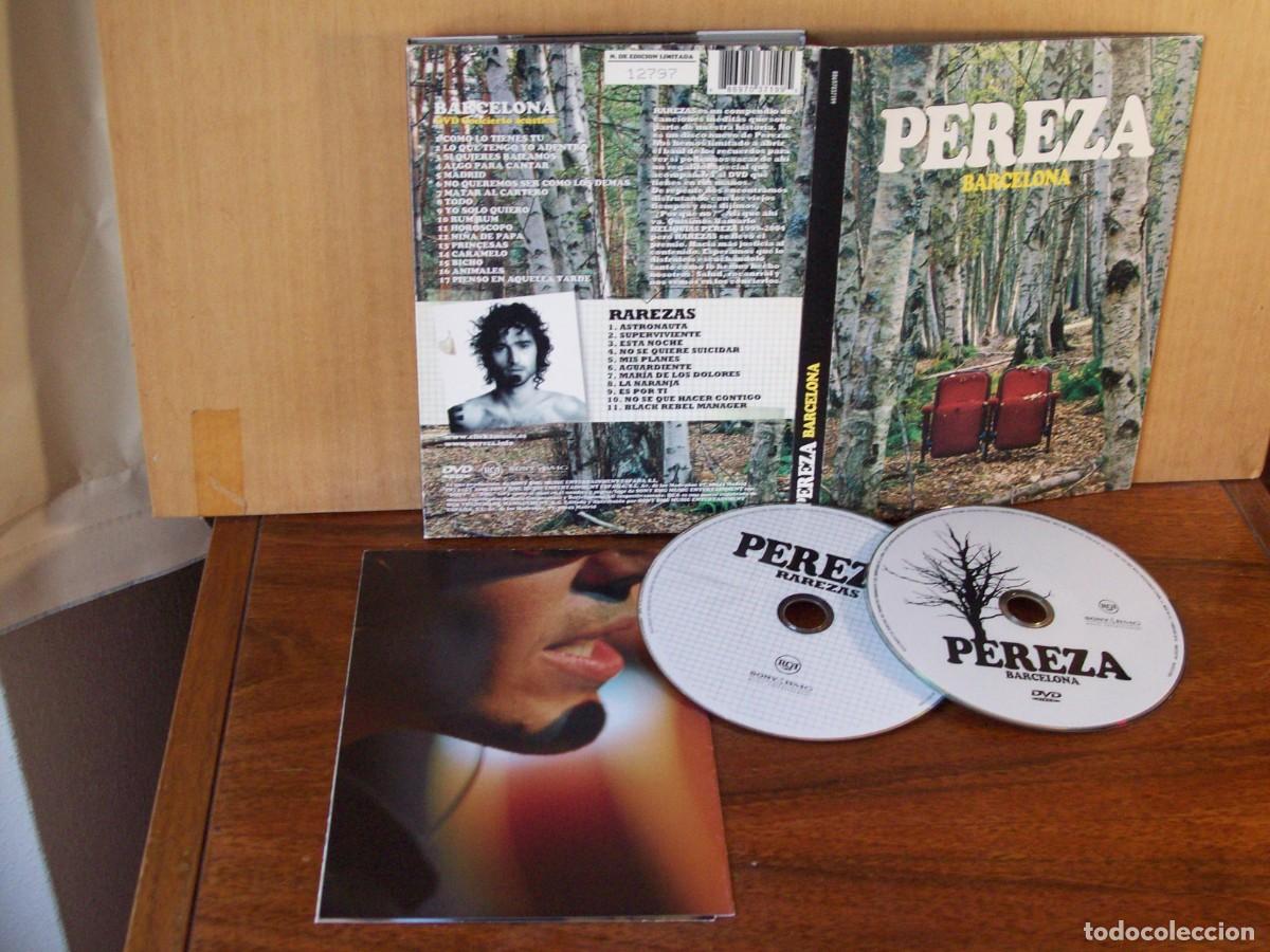 V&iacute;deos y DVD Musicales: PEREZA - BARCELONA (DVD CONCIERTO ACUSTICO) + CD RAREZAS - DIGIPACK N&ordm; EDICION LIMITADA 12797