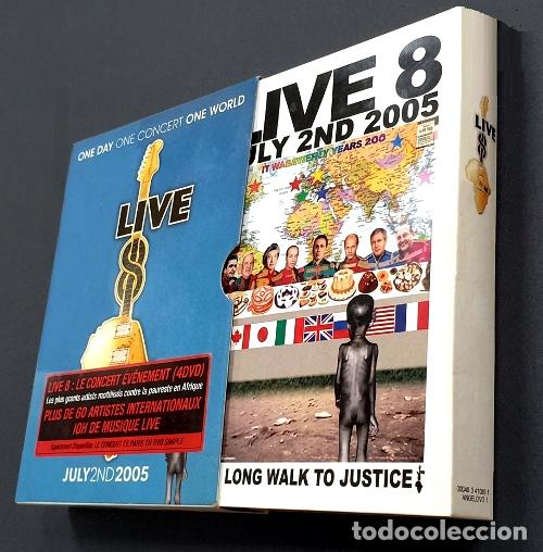 Music Videos and DVDs: [4 DVD]. LIVE 8. 4 CONCIERTOS. MADONNA. COLDPLAY. U2. ELTON JOHN. GEORGE MICHAEL.