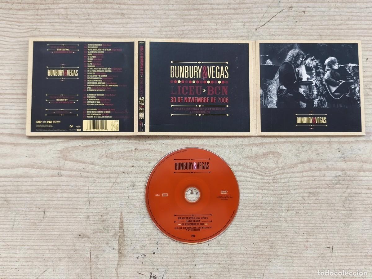 V&iacute;deos y DVD Musicales: Bunbury & Vegas - Liceu Barcelona 30 De Noviembre De 2006 DVD