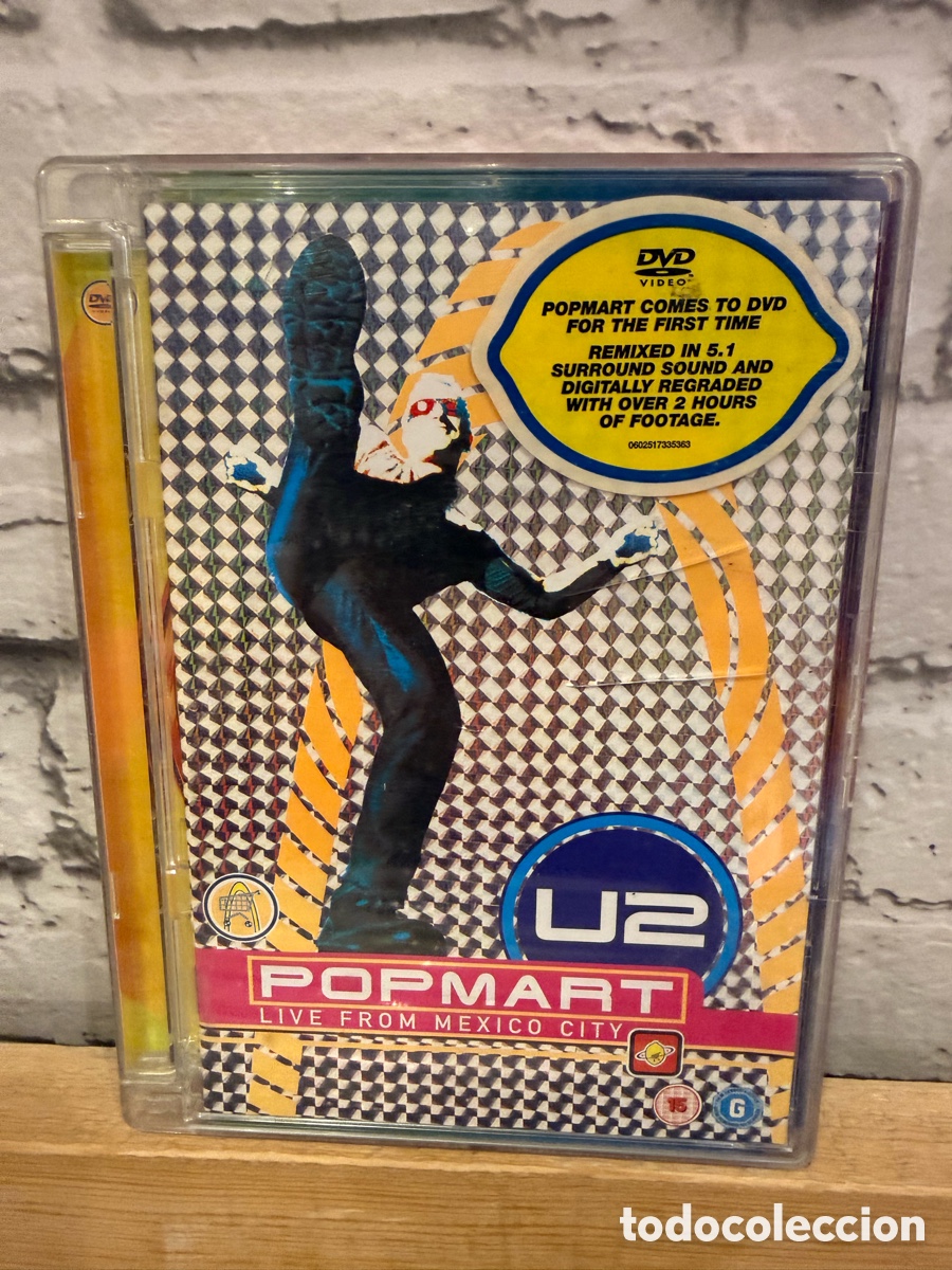 V&iacute;deos y DVD Musicales: U2 &ndash; Popmart Live From Mexico City. Dvd edici&oacute;n Mexico