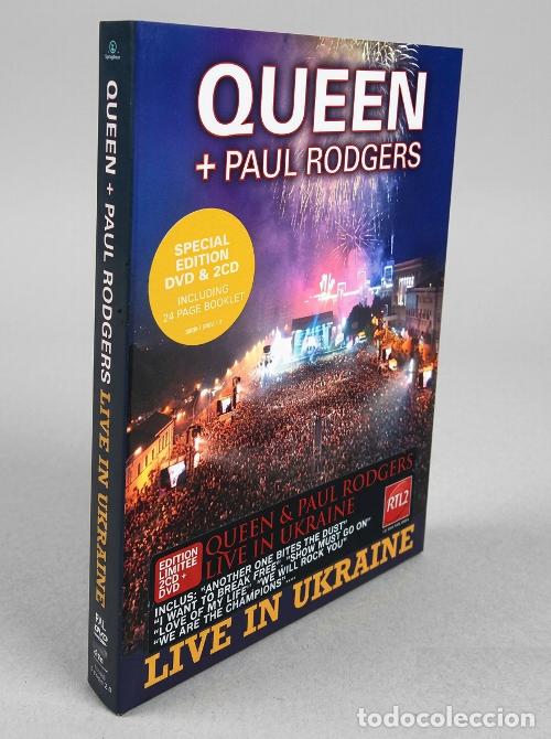 V&iacute;deos e DVD Musicais: �R9093 - [DOBLE CD + DVD]. QUEEN + PAUL RODGERS. LIVE IN UKRAINE.