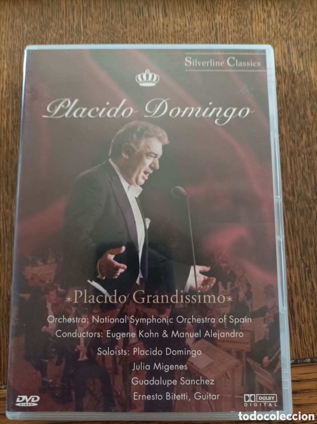 V&iacute;deos y DVD Musicales: Pl&aacute;cido Domingo. Pl&aacute;cido grand&iacute;ssimo. Dvd