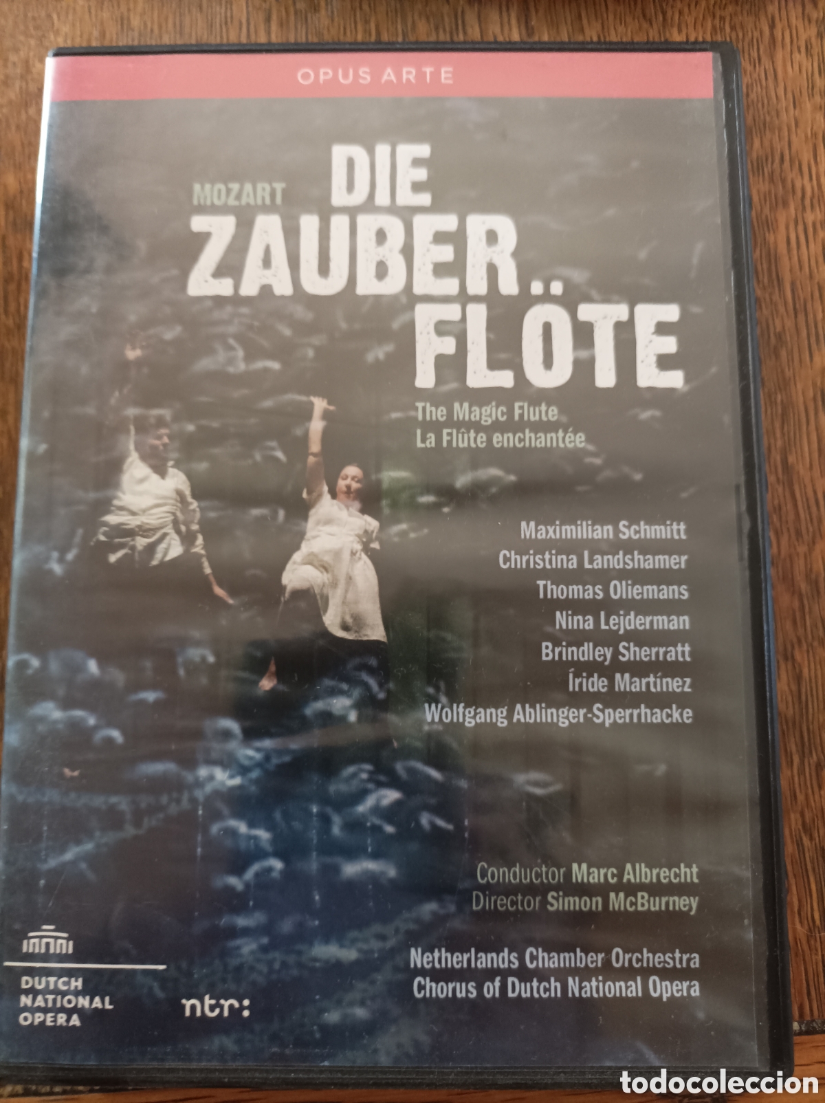 V&iacute;deos y DVD Musicales: La flauta m&aacute;gica. Mozart. DVD