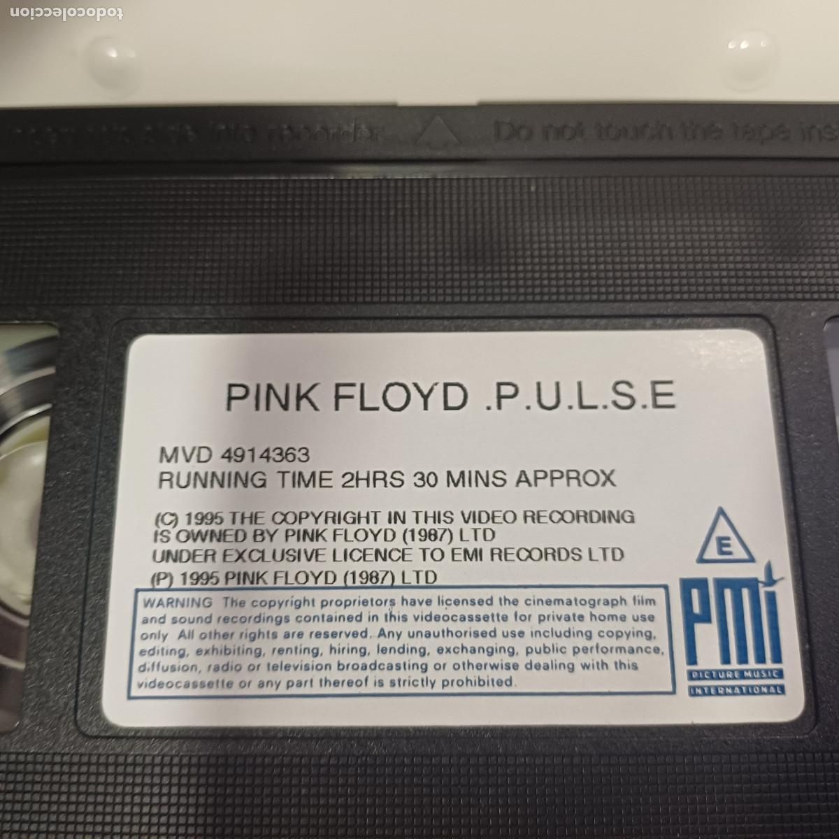 V&iacute;deos y DVD musicales: PINK FLOYD/PULSE/VHS. - Foto 2