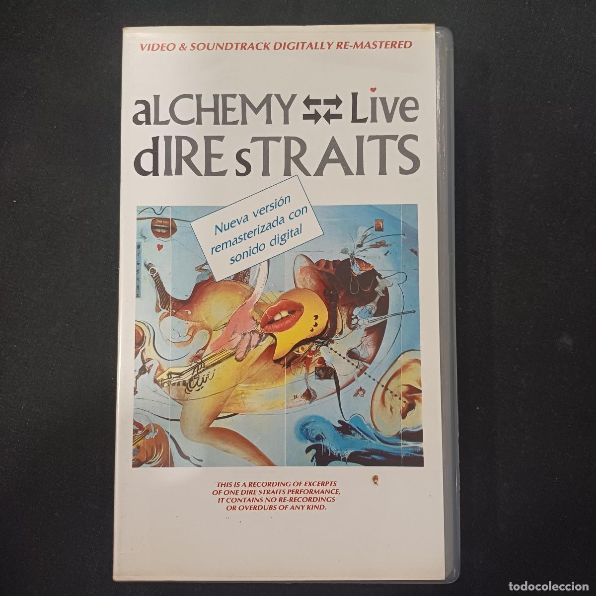 V&iacute;deos y DVD Musicales: DIRE STRAITS/ALCHEMY LIVE/VHS.
