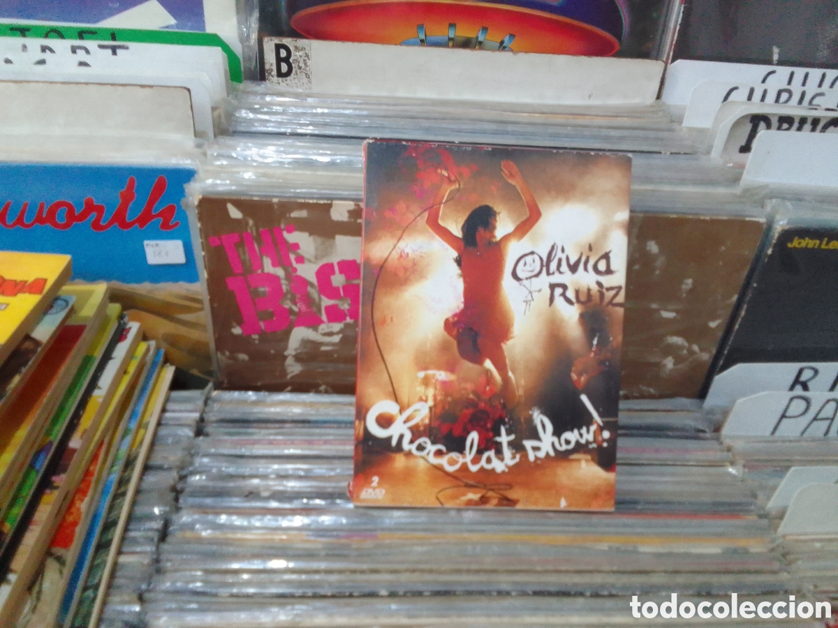 V&iacute;deos y DVD Musicales: Olivia Ruiz,chocolate show,2 dvds