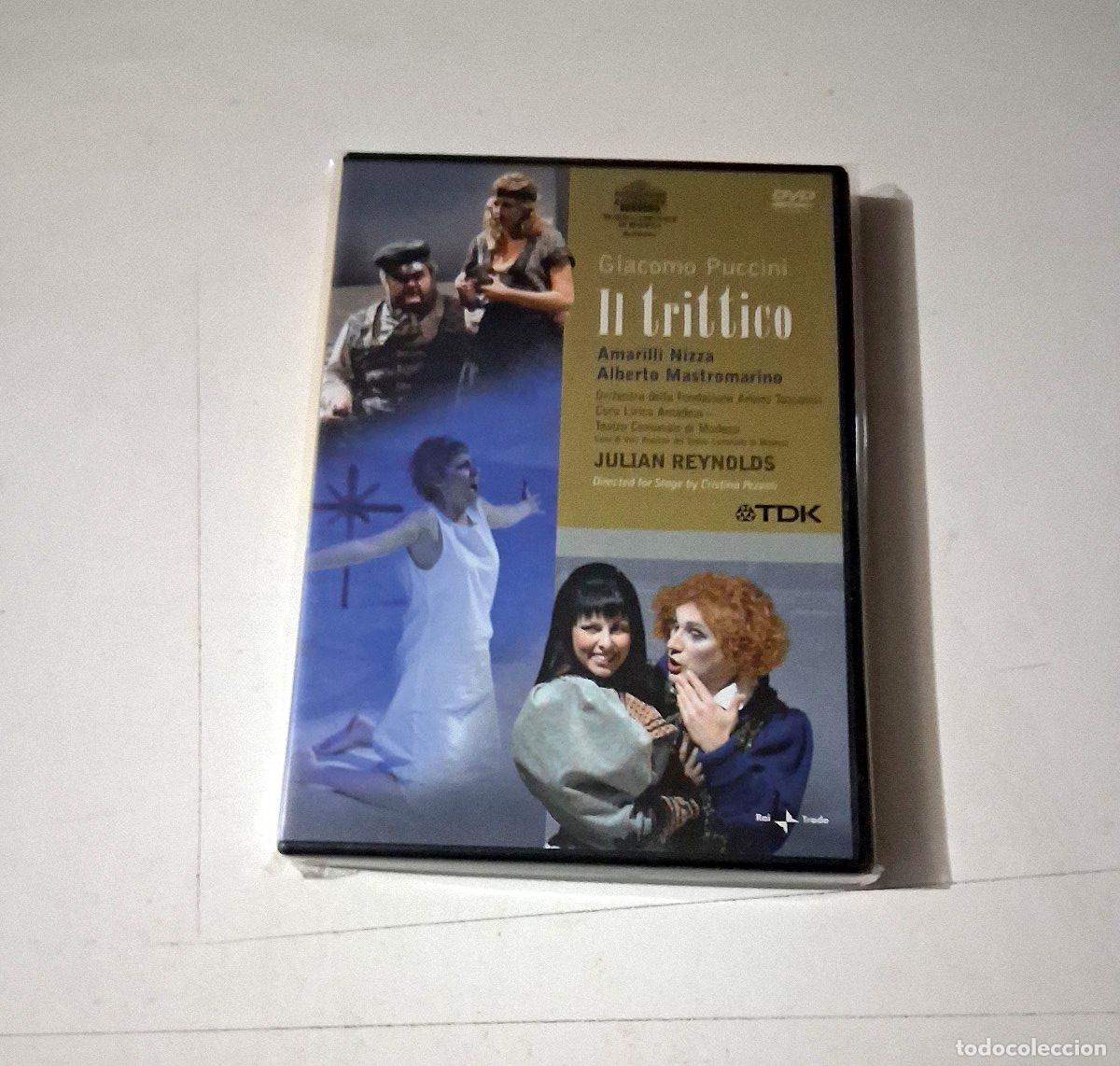 V&iacute;deos y DVD Musicales: DVD &rdquo;PUCCINI IL TRITTICO&rdquo; COMO NUEVO JULIAN REYNOLDS AMARILLI NIZZA ALBERTO MAST