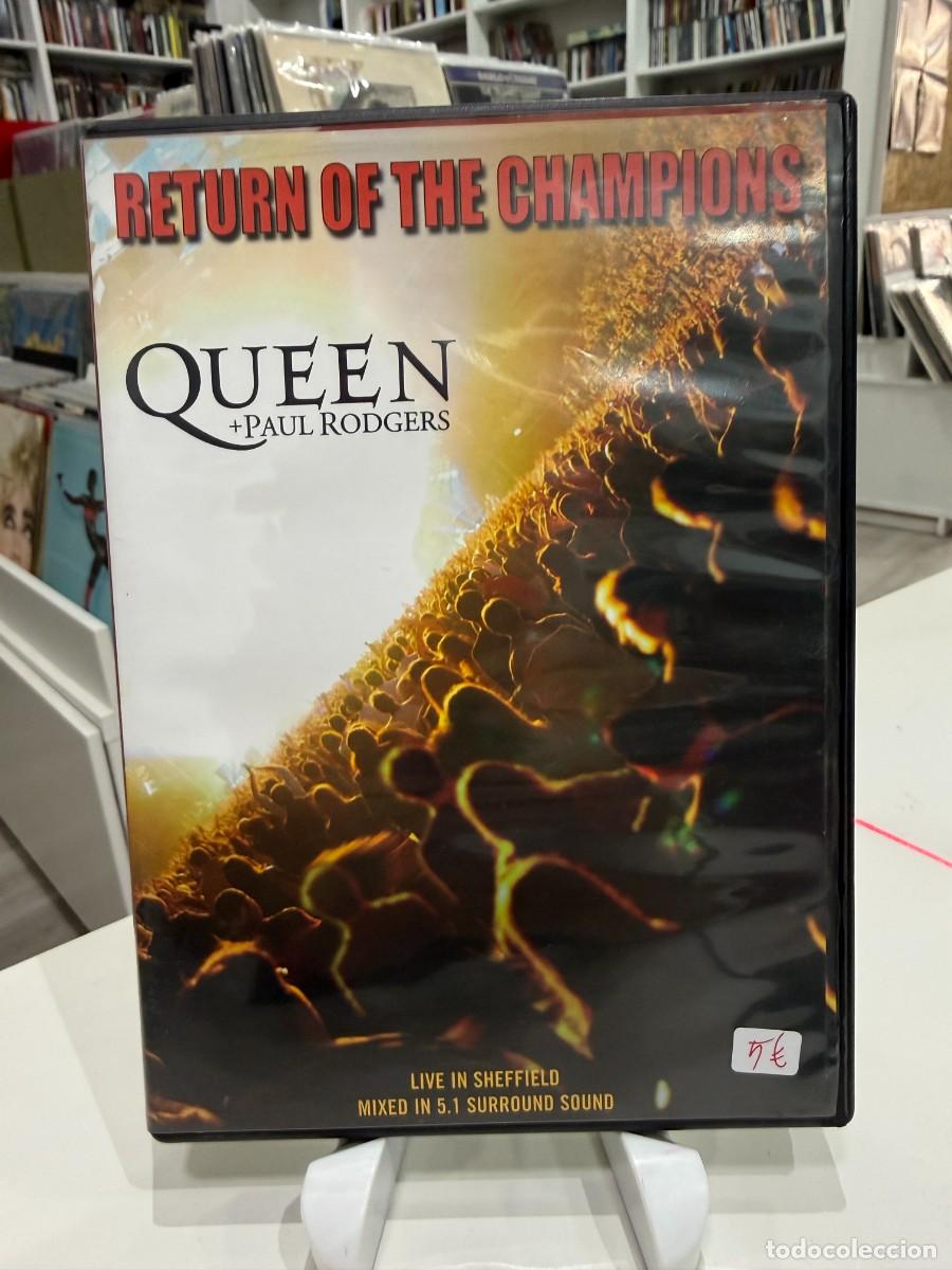 V&iacute;deos y DVD Musicales: Queen + Paul Rodgers - Return Of The Champions (DVD)