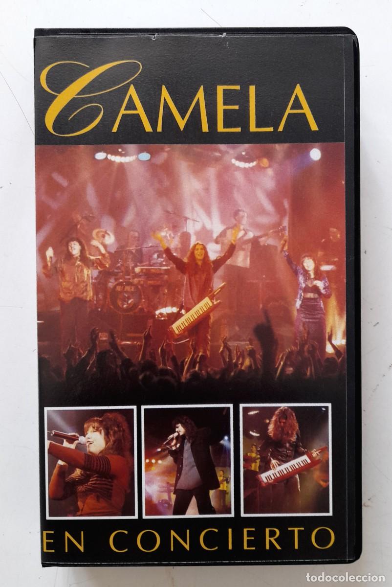 V&iacute;deos y DVD Musicales: Camela en Concierto 2001 grabado Universal Sur de Madrid VHS