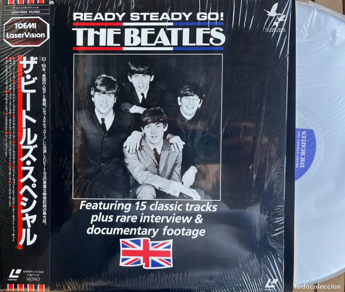V&iacute;deos y DVD Musicales: THE BAETLES - Ready Steady Go (LaserDisc editado en JAP&Oacute;N - Para coleccionistas)