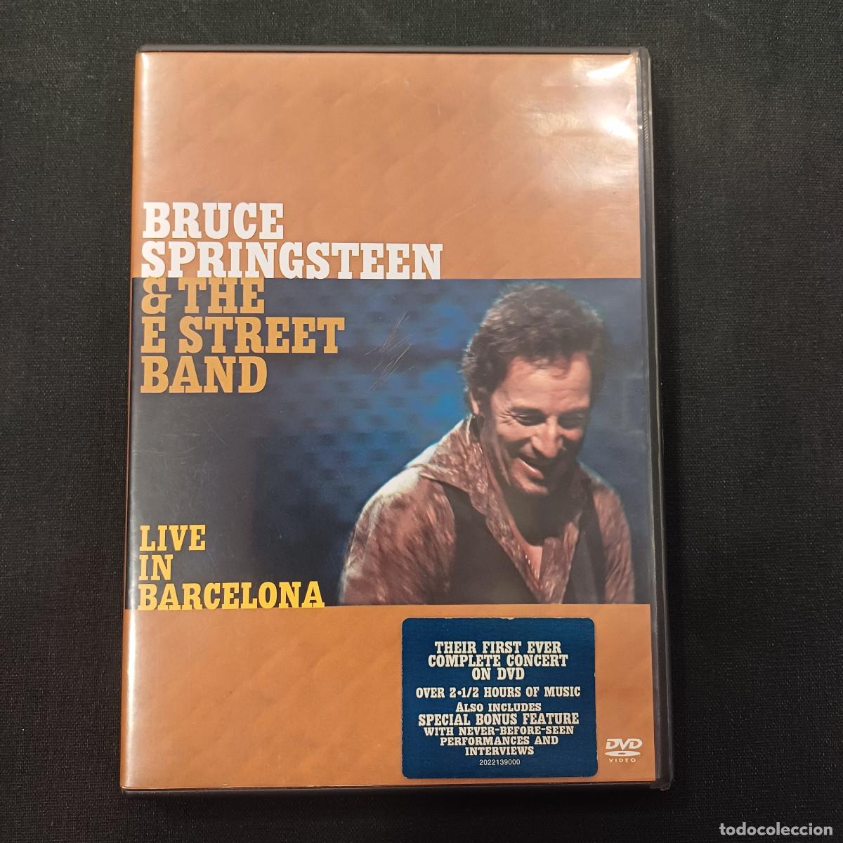 V&iacute;deos y DVD Musicales: BRUCE SPRINGSTEEN & THE STREET BAND/LIVE IN BARCELONA/DVD 2 DISCOS.