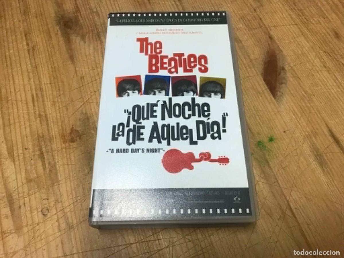 V&iacute;deos y DVD Musicales: &iexcl;&iexcl;QU&Eacute; NOCHE LA DE AQUEL DIA!! -THE BEATLES-VHS